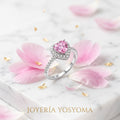 Anillo corte universo rosa